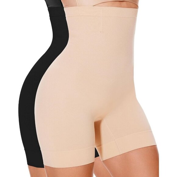 Women's Skin Spadex Tummy Control Butt Lifter Panty Hi-Waist Shapewear Bodysuit - Picture 1 of 6